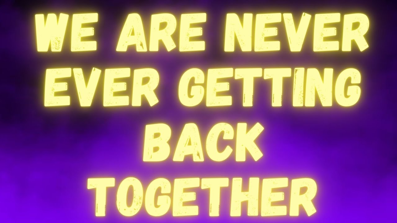 Taylor Swift - We Are Never Ever Getting Back Together (Lyrics) - YouTube