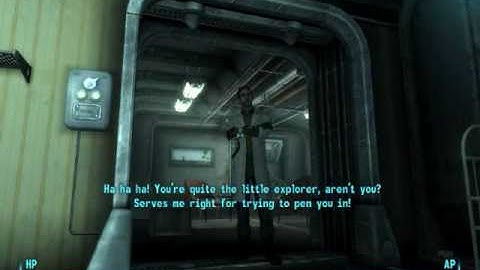 Fallout 3 Baby steps Walkthrough with voice commentary