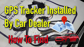 GPS Tracker Installed On New Vehicle By Dealer Without Permission