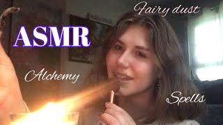 Enchanting spells, fairy dust, alchemy ASMR w/ witch goddess🌹🌙