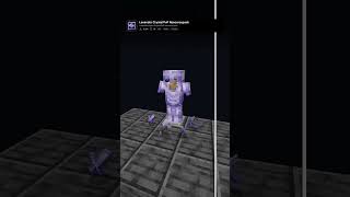 Best Minecraft CPVP Resource Pack: Lavander Crystal PvP #minecraft #shorts #mc