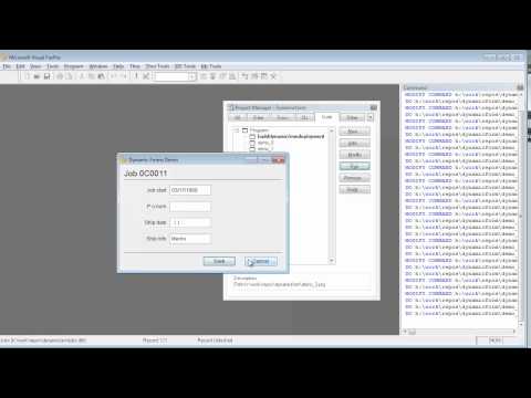 Visual FoxPro Dynamic Forms - Introduction