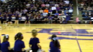 Lucy Cheering at SHHS Homecoming 2012