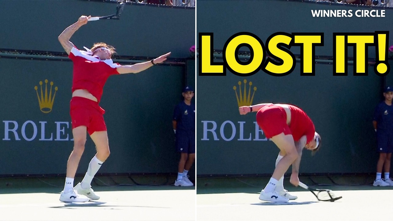 The Match That Set Bublik OFF! | Indian Wells