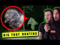 Our NIGHT VISION Camera Records BIG FOOT right in Front of us!! (BIG FOOT IS REAL!!)