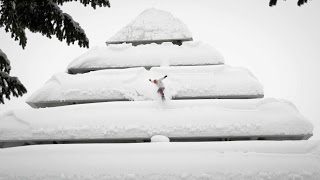 Snowboarding Urban Pillow Lines in Japan - Perceptions - Ep 1