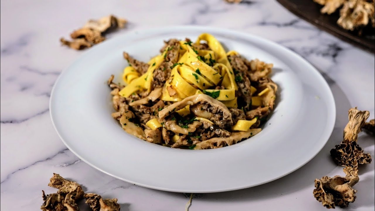 Tagliatelle alle Morchelle, spugnole, il fungo più caro d'Europa