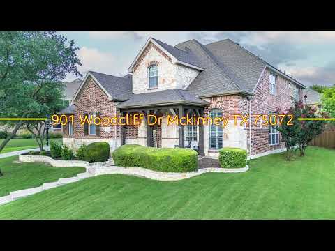901 Woodcliff Dr, McKinney, TX home video tour