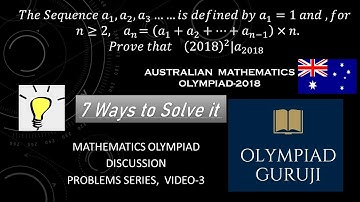 Mathematics OLYMPIAD DISCUSSION PROBLEMS SERIES,  Video-3