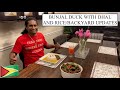 BUNJAL DUCK WITH DHAL AND RICE/BACKYARD UPDATES