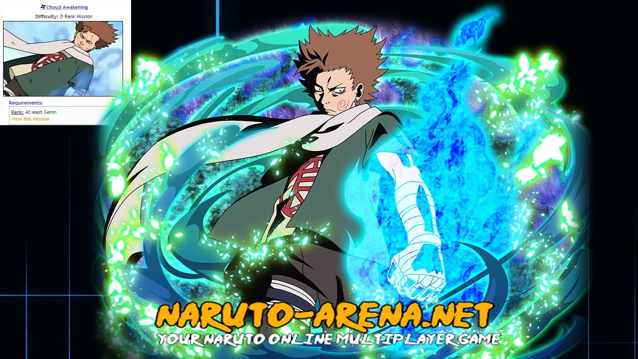 NARUTO ARENA  - O DESPERTAR DE CHOUJI