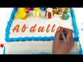 Happy Birthday Abdullah