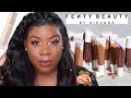 NEW! FENTY BEAUTY Pro Filt'r Hydrating Longwear Foundation Review + Demo First Impression (430)