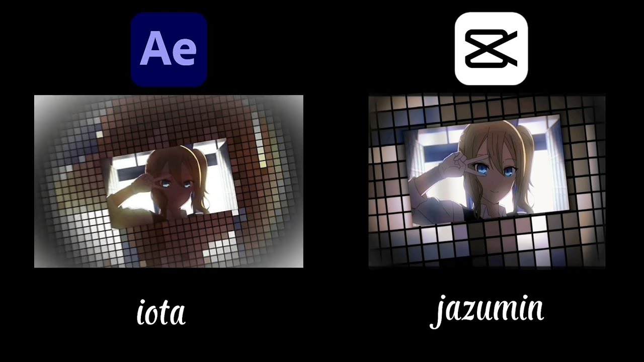 After Effects vs CapCut editing comparison Baby I’m Jealous