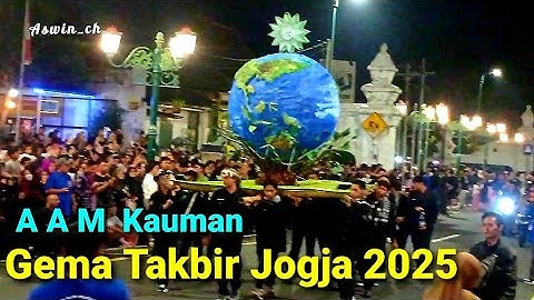 (2) GEMA TAKBIR JOGJA 2025  AAM KAUMAN #takbiran2025 #jogja#idulfitri @Aswin_ch