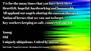 Matt Windle poet - Thank you acrostic