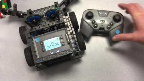 Connect vex robot to remote