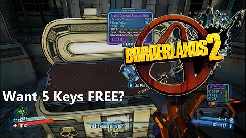 I Open 5 Keys in Borderlands 2 + FREE SHiFT CODES FEBRUARY!