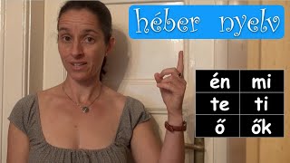 A/1 Én, te, ő, mi, ti, ők. - Beszéljünk héberül