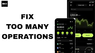 How To Fix And Solve Too Many Operations On Octa App Final Solution ...