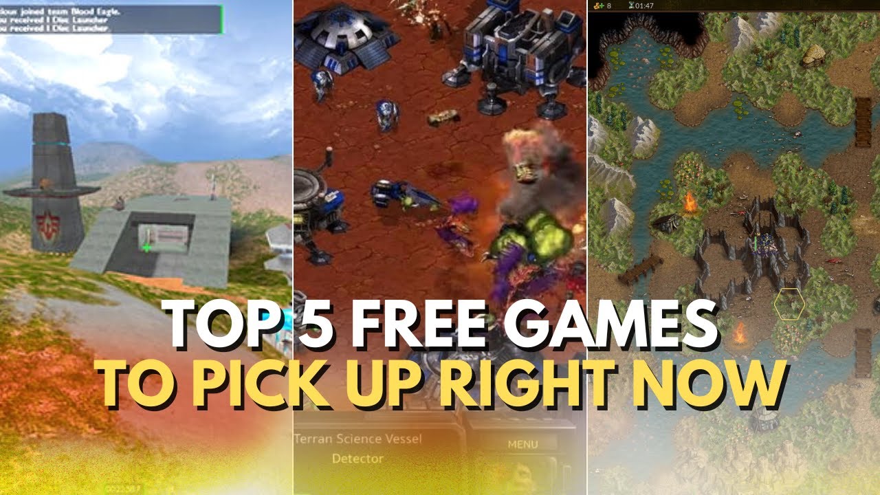 Top 5 Free Games To Pick Up Right Now 