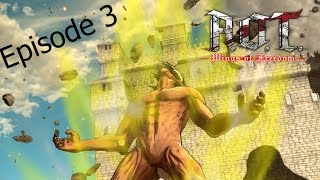 Kicking Titan Booty - Let&#39;s Play Attack on Titan: Wings of Freedom Episode 3