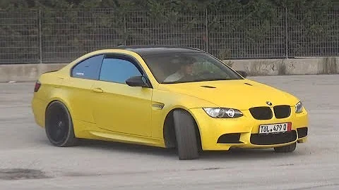 Behind The Scenes - Marchettino Killing Tires in his LOUD Armytrix BMW M3 E92!