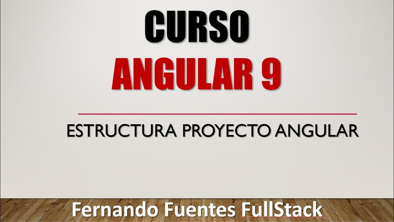 💥CURSO ANGULAR 9💥#02 Tutorial en español desde 0 📕 FullStack - YouTube