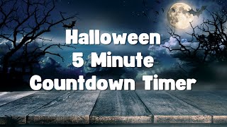 5 Minute Halloween Timer * Classroom Timer: Countdown Timer with Alarm