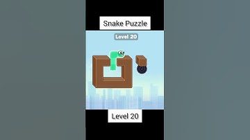 Snake Puzzle | Level 20 Game Play #gameplay #games #snakepuzzle #level #shorts