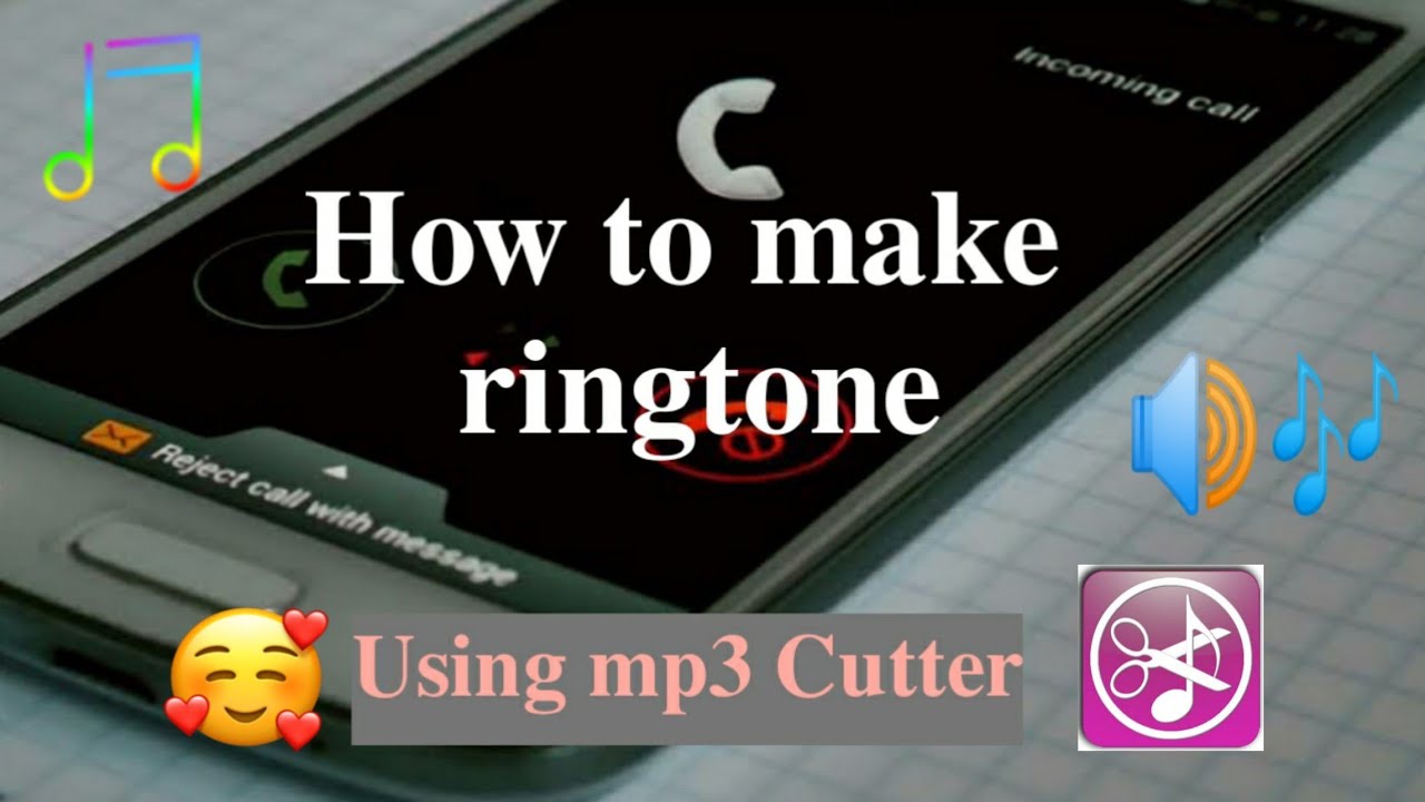 how to cut a song  and  make a ringtone | how to use mp3 cutter and ringtone | how to make ringtone