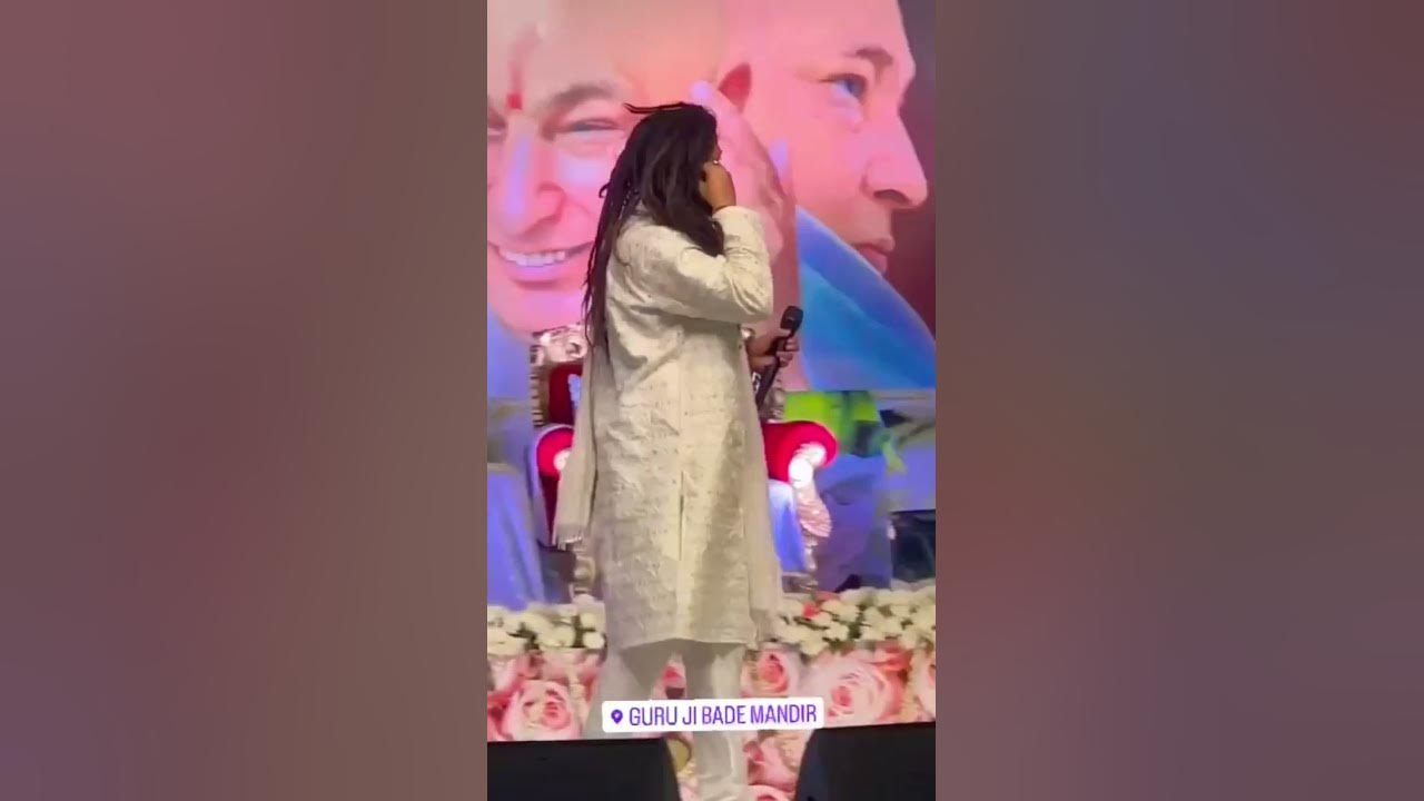 Hansraj Raghuvanshi Performance Guru Ji Ashram ruchikavlogs shorts guru-ji-satsang-guru-ji-ashram-bade-mandir-youtube