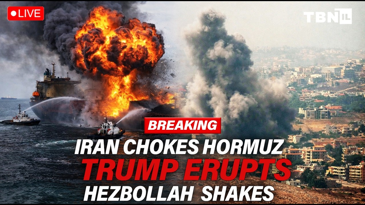 BREAKING: Iran CHOKES Hormuz; Trump Blasts Tehran; Hezbollah Renews Fire | TBN Israel