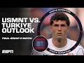 The USMNT's approach to final World Cup Group Stage match against Turkiye ⚽ | The Sports Reporters
