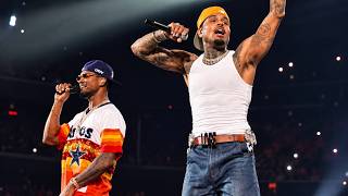 Chris Brown & Usher R&B Tour HOUSTON w/ Tank, Mario, Bun B, Slim Thug, E Bellinger @ Reliant Stadium