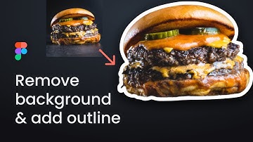 Remove Background And Add Outline To An Image In Figma!