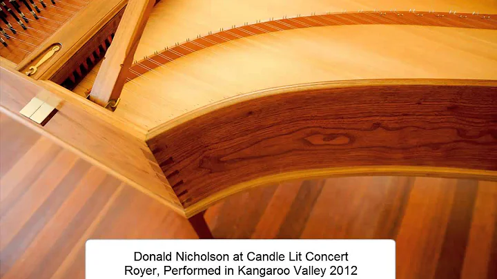 Donald Nicholson plays Royer at Candle Lit Concert