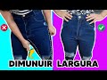 Como Diminuir/Apertar Pernas da Calça Jeans Ajustar em (4 Passos FÁCIL)