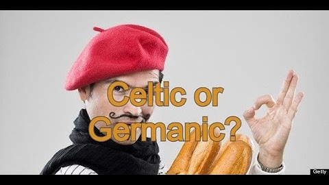 French people- Celtic, Germanic, or Vasconic