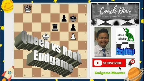 Master Level Chess Endgame || Queen vs Rook Part 2