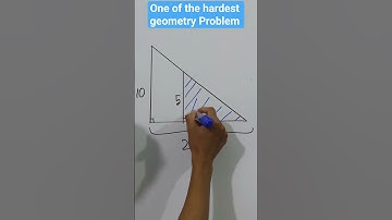 The Hardest Geometry Problem You’ll Ever See! 😮 #shorts
