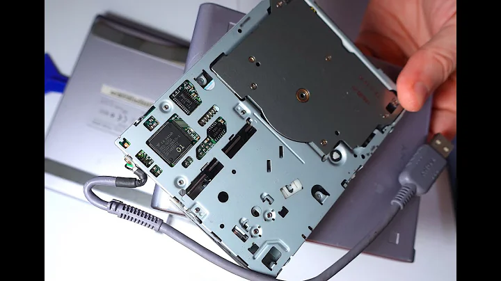 Sony USB Floppy Drive - Disassembly