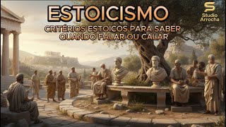 Thumbnail: ESTOICISMO: Os Estoicos Te Ensinam o Poder de Saber Quando Falar ou Calar (A Sabedoria do Silêncio)
