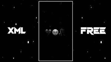 SAD STUTUS VIDEO 🥺 || BROKEN HEART STUTUS 💔 || NEW SAD XML FILE By @its_as_editz_6215