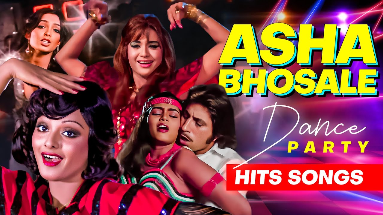 Asha Bhosle Most Iconic Dance Party Hits Songs | Non-Stop Party Hits & Dance Tracks | Bollywood Song