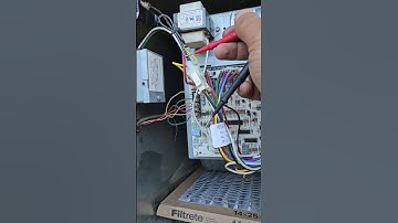 missing 24 volt from the furnace #diy #hvachacks #electrical #electricheat #electrician #hvac