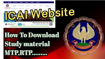 How To Download ICAI MTP May/June 2024 Exam New process | ICAI Mock test paper kaise Download kare