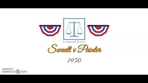 Sweatt v Painter (1950)