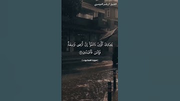 سورة العنكبوت من  آية 55 إلى آية 57 بصوت الشيخ ياسر الدوسري♥♥