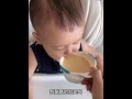 Since I got this baby food bowl, I don't need a spoon anymore